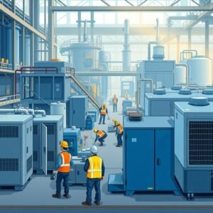 Optimiza la producción de plásticos con chillers en renta