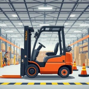 Guía básica de seguridad al usar montacargas en renta