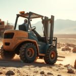 Montacargas todo terreno: solución ideal para terrenos difíciles