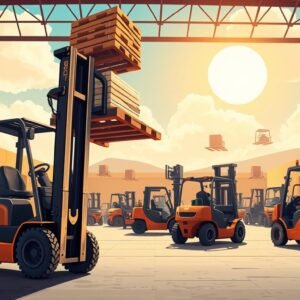 ¿Qué montacargas usar en exteriores?