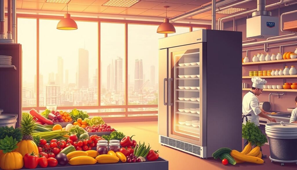 Importancia de los chillers en la industria alimentaria